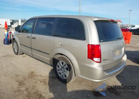 2016 Dodge Grand Caravan American Value Pkg z USA, uszkodzony, nr VIN 2C4RDGBG9GR219862